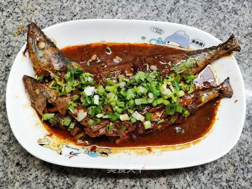 酱焖鲅鱼的做法的视频,家常美味，一学就会的烹饪教程